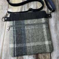 Shetland Stormy Seas Tweed Crossbody Bag thumbnail