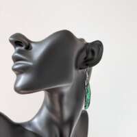 Abalone Shell Dangle Earrings thumbnail