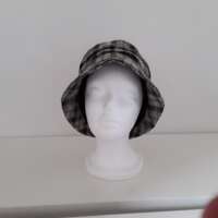 Storm Cloud Tweed Flapper Hat thumbnail