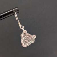 Highland Cow Silver Drop Earrings thumbnail