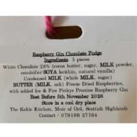 Raspberry Gin Chocolate Fudge thumbnail