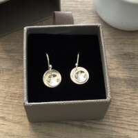 Overlapping Disc Earrings thumbnail