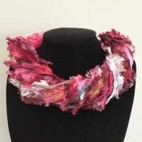 Sea Anemone Feather Twister Scarf thumbnail