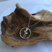 Solid Silver Triple Heart Pendant thumbnail