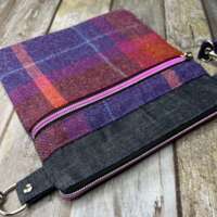 Shetland Sunset Tweed Crossbody Bag thumbnail