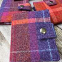 Shetland Sunset Wool Tweed Bi-Fold Wallet thumbnail