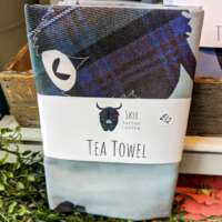 Green Henrietta Coo Tea Towel thumbnail