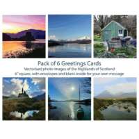 Pack of 6 Colour Vectorised Photo Note Cards III thumbnail