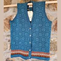 Morven Waistcoat Atlantic Azure thumbnail