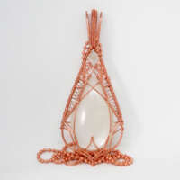 Elven Style Moonstone Necklace thumbnail