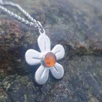 Amber Blossom Necklace thumbnail