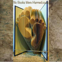 Baby Feet Book Sculpture thumbnail
