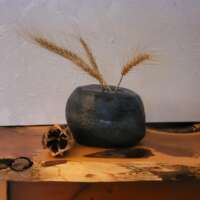 Black Wabi Sabi Vessel thumbnail