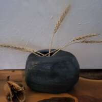 Black Wabi Sabi Vessel thumbnail