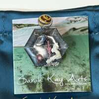Black Beach Brooch Small thumbnail