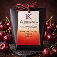 Cherry and Kirsch Dark Belgian Chocolate Fudge thumbnail