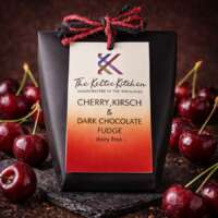 Cherry and Kirsch Dark Belgian Chocolate Fudge thumbnail