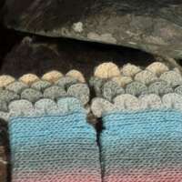 Coral Beach Crochet Fingerless Gloves thumbnail