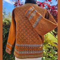 Pecan Vintage Orange Coull Jumper thumbnail