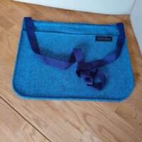 Dark Blue Tweed Peg Bag thumbnail
