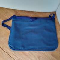 Dark Blue Tweed Peg Bag thumbnail