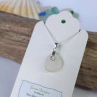 Delicate Sea Glass Necklace thumbnail
