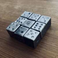 Hand Forged Metal Dice thumbnail