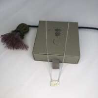 Solid Silver Dry Stone Wall Pendant thumbnail