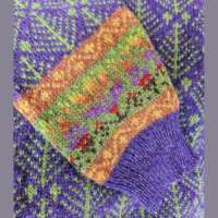 Royal Violet and Olive Gellie Jumper thumbnail
