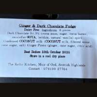 Crystalised Ginger and Dark Chocolate Fudge thumbnail