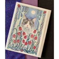 Pack of Three Cat Cards thumbnail