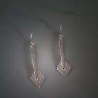 Silver Daggers Earrings thumbnail