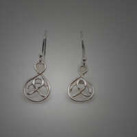 Encircled Celtic Knot Earrings thumbnail