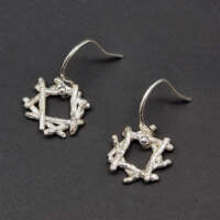 Crossed Twigs Earrings thumbnail