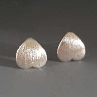 All Heart Silver Earrings thumbnail