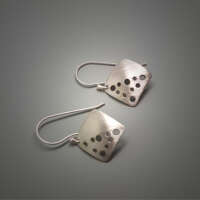 The 'Hole' Deal Silver Earrings thumbnail