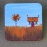 Autumn Cottage Brooch thumbnail