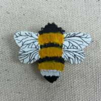 Bee Brooch thumbnail