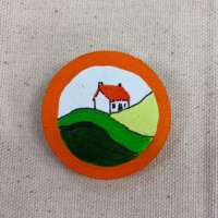 Cottage in the Hills Brooch thumbnail