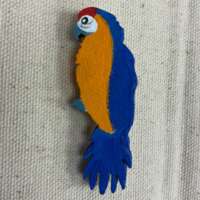 Macaw Brooch thumbnail