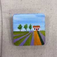 Lavender Fields Brooch thumbnail