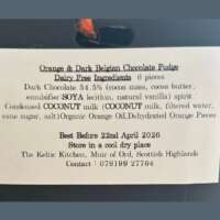 Dark Chocolate and Orange Fudge thumbnail