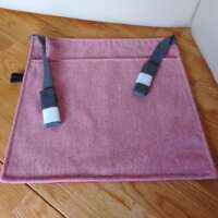 Pink Herringbone Tweed Utility Bag thumbnail