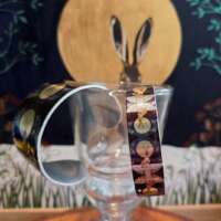 Hare and Snowdrops Cuff Bracelet thumbnail