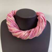 Pretty in Pink Twister Scarf thumbnail