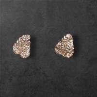 Silvered Nettle Earrings thumbnail
