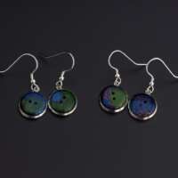 Aurora Button Earrings thumbnail