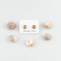 Sterling Silver Real Shell Earrings thumbnail