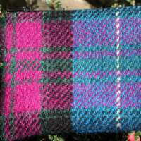 Skye Blue Harris Tweed Coin Purse thumbnail