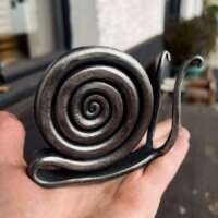 Hand Forged Steel Snail thumbnail